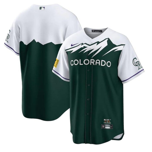 Colorado Rockies Team 2022 City Connect Custom Unisex Jersey - Green - Champions Jerseys