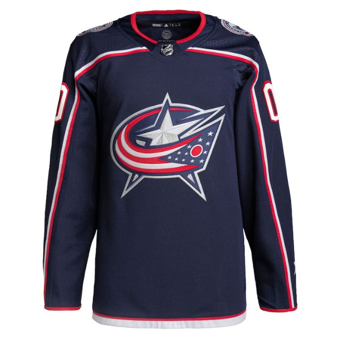 Columbus Blue Jackets  Home Primegreen Pro Custom Unisex Jersey - Navy - Champions Jerseys