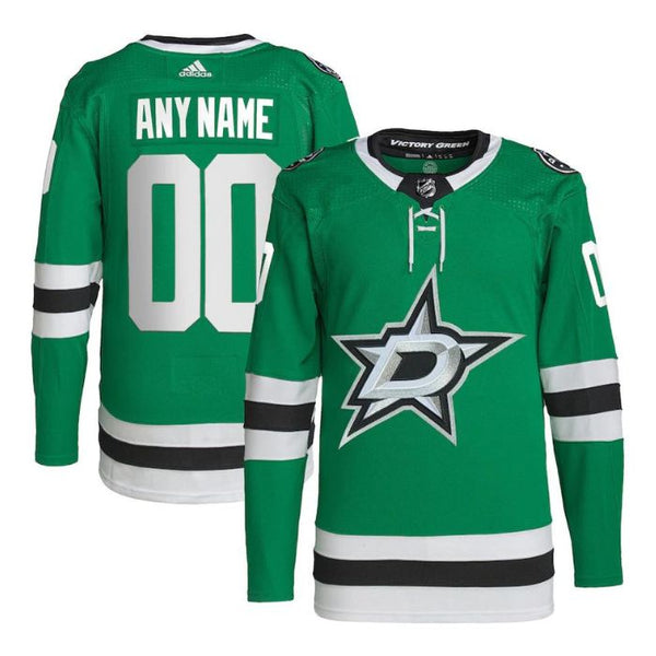 Dallas Stars Home Primegreen Pro Custom Unisex Jersey - Green - Champions Jerseys