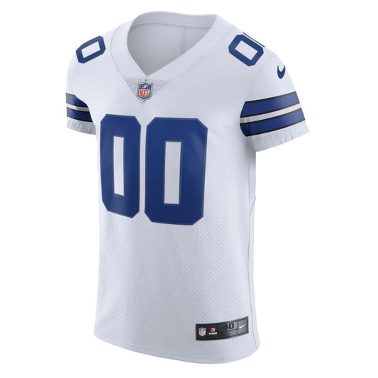 Dallas Cowboys Team Vapor Elite Unisex Custom Jersey - White - Champions Jerseys