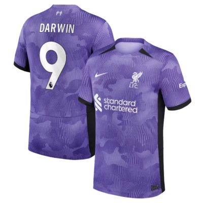 Darwin Liverpool Third Stadium Shirt 2023-24 Jersey Player