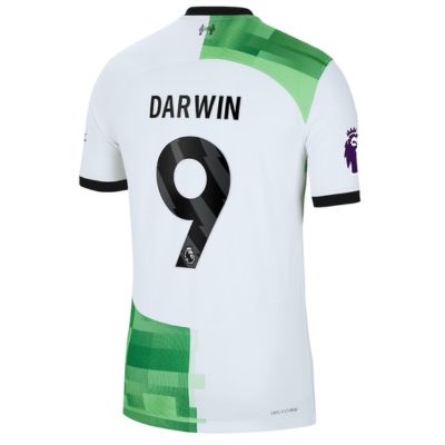 Darwin Núñez Liverpool 2023/24 Away Jersey - White