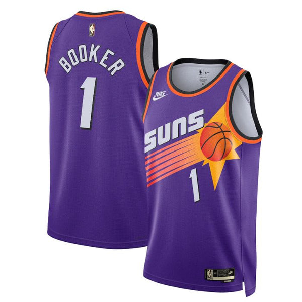 Devin Booker Phoenix Suns Unisex 2022/23 Swingman Jersey Purple - Classic Edition - Champions Jerseys