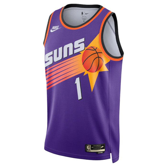 Devin Booker Phoenix Suns Unisex 2022/23 Swingman Jersey Purple - Classic Edition - Champions Jerseys