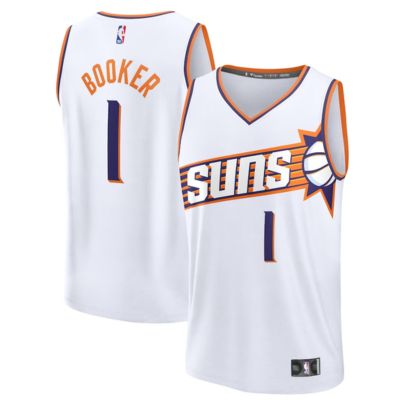 Devin Booker Phoenix Suns  2023/24 Fast  Jersey - Association Edition - White