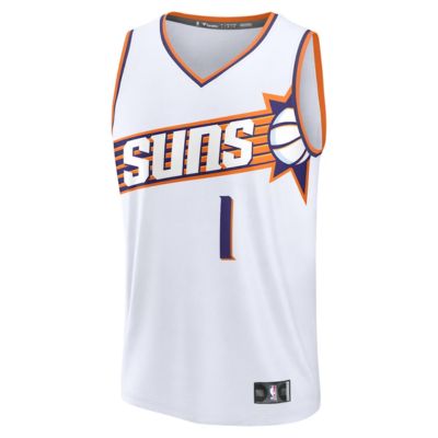 Devin Booker Phoenix Suns  2023/24 Fast  Jersey - Association Edition - White