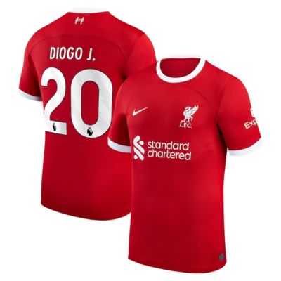 Diogo J Liverpool Home Stadium Shirt 2023-24 Jersey Player - Red