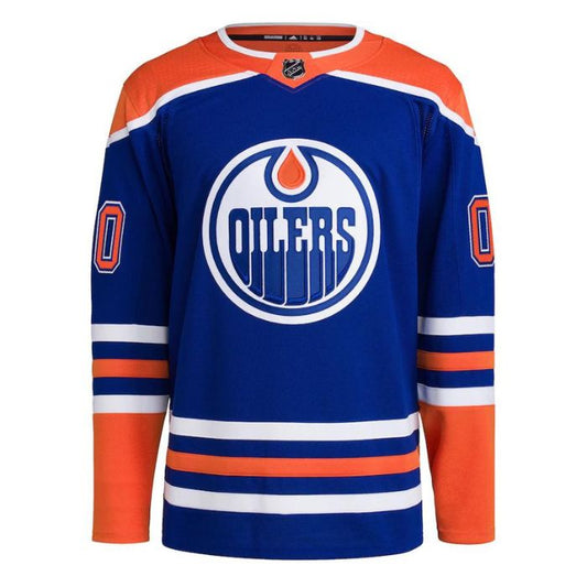 Edmonton Oilers Home Primegreen Pro Custom Jersey - Royal - Champions Jerseys