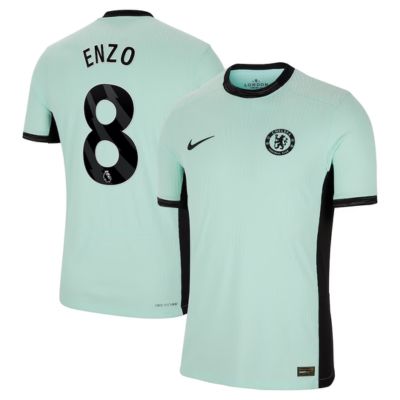 Enzo 8 Chelsea Third Vapor Match Shirt 2023-24 Jersey Player