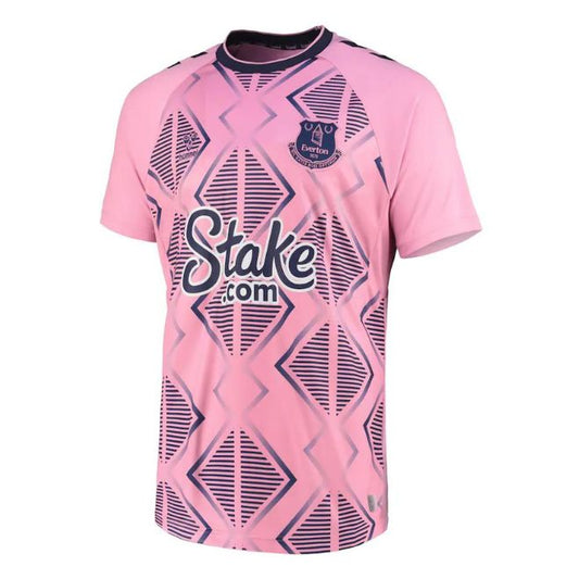 Everton Unisex Shirt 2022/23 Away Custom Jersey - Pink - Jersey Teams World