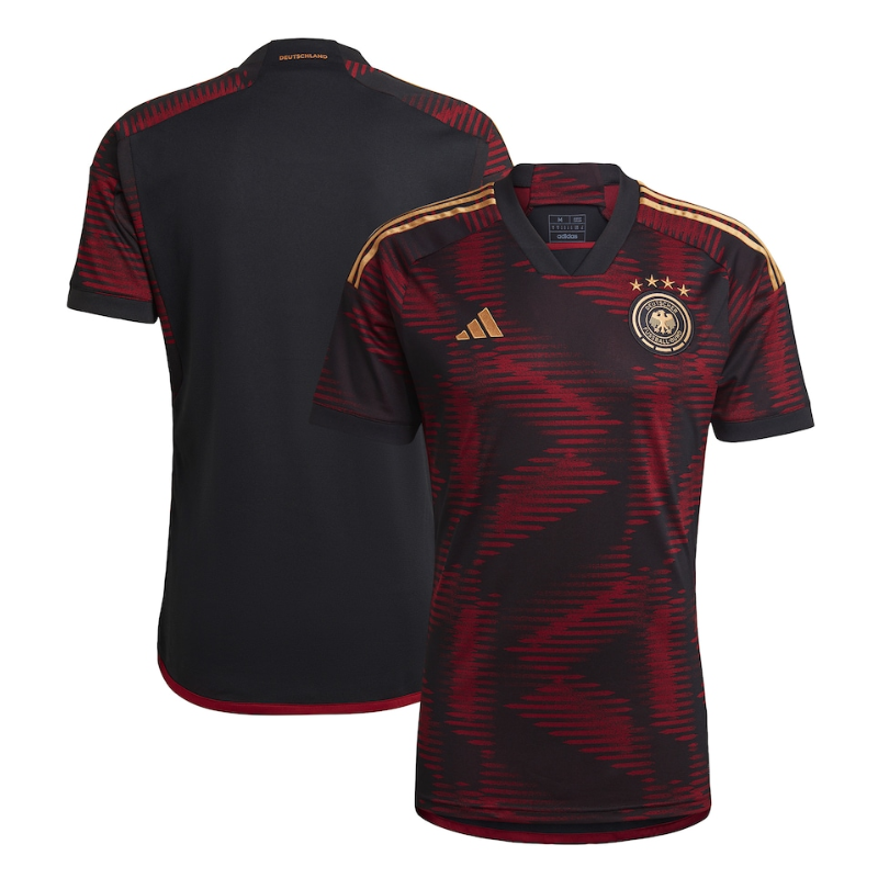 Germany National Team Away jersey 2022  Customized Shirt Unisex - Black - Jersey Teams World