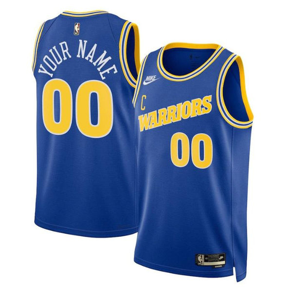 Golden State Warriors Unisex 2022/23 Customized Swingman Jersey - Classic Edition - Blue - Champions Jerseys