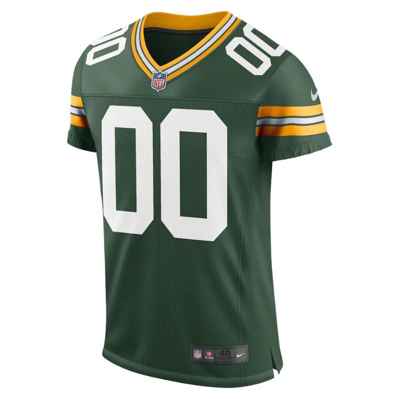 Green Bay Packers Team Classic Custom Elite Unisex Jersey - Green - Champions Jerseys