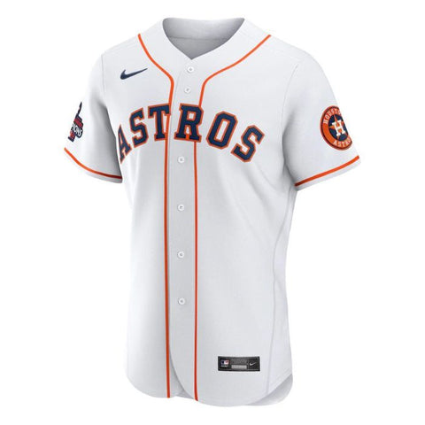 Houston Astros Team Pro Home Unisex Custom Jersey - White - Champions Jerseys