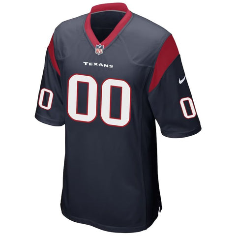 Houston Texans Team Customized Game Unisex Jersey - Navy - Champions Jerseys