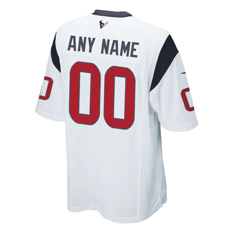 Houston Texans Team Customized Game Unisex Jersey - White - Champions Jerseys