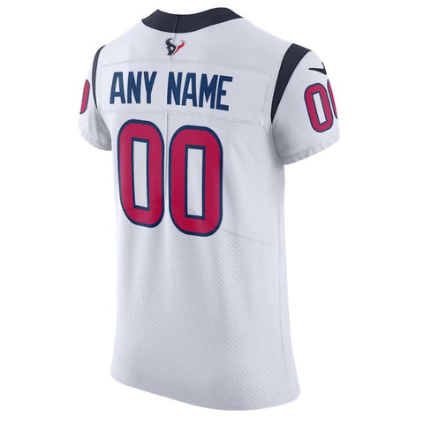 Houston Texans Team Vapor Untouchable Custom Elite Unisex Jersey - White - Champions Jerseys