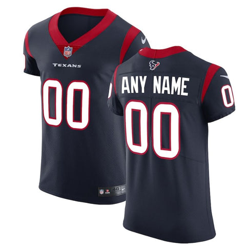 Houston Texans Team Vapor Untouchable Elite Unisex Custom Jersey - Navy - Champions Jerseys