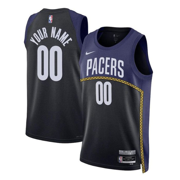 Indiana Pacers Unisex 2022/23 Swingman Customized Jersey - City Edition - Blue - Champions Jerseys