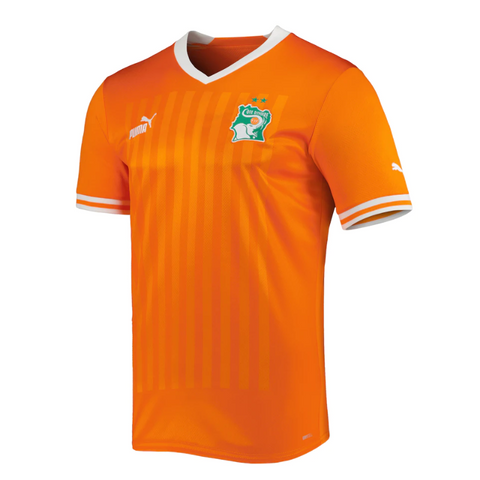 Ivory Coast National Team Shirt 2022/23 Home Custom Jersey - Orange - Jersey Teams World