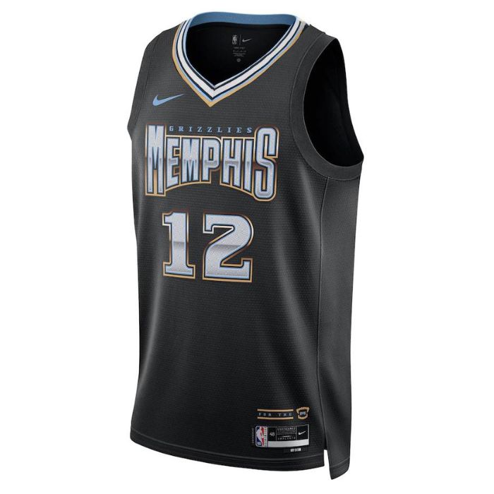 Ja Morant Memphis Grizzlies Unisex 2022/23 Swingman Jersey - City Edition - Black - Champions Jerseys