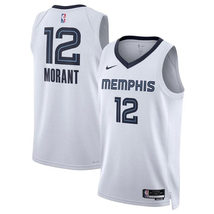 Ja Morant Memphis Grizzlies Unisex 2022/23 Swingman Pro Jersey - Association Edition - White - Champions Jerseys