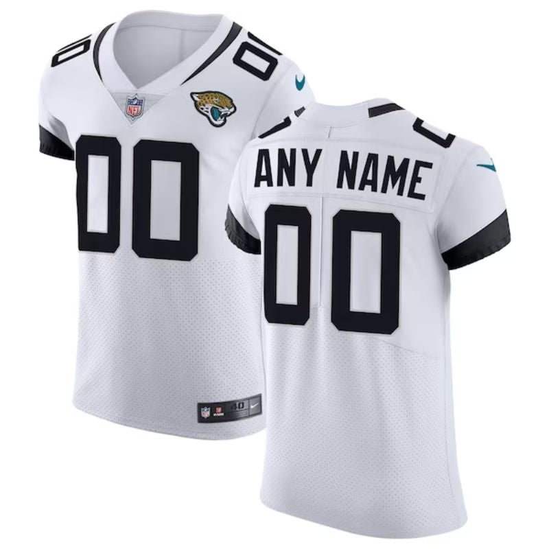 Jacksonville Jaguars Team Vapor Untouchable Elite Unisex Custom Jersey - White - Champions Jerseys