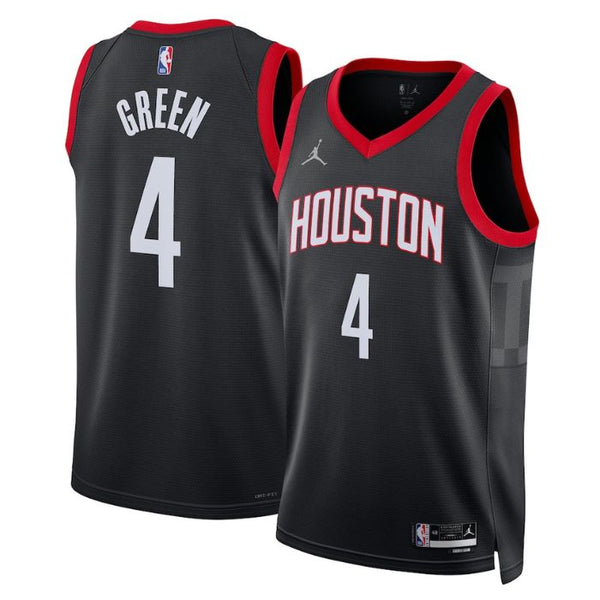 Jalen Green Houston Rockets 2022/23 Statement Edition Swingman Oro Jersey  - Black - Champions Jerseys