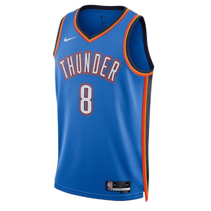 Jalen Williams Oklahoma City Thunder Unisex 2022/23 Swingman Jersey - Icon Edition - Blue - Champions Jerseys