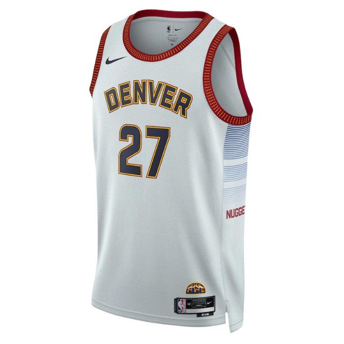 Jamal Murray Denver Nuggets Unisex 2022/23 Swingman Pro Official Jersey - City Edition - Silver - Champions Jerseys