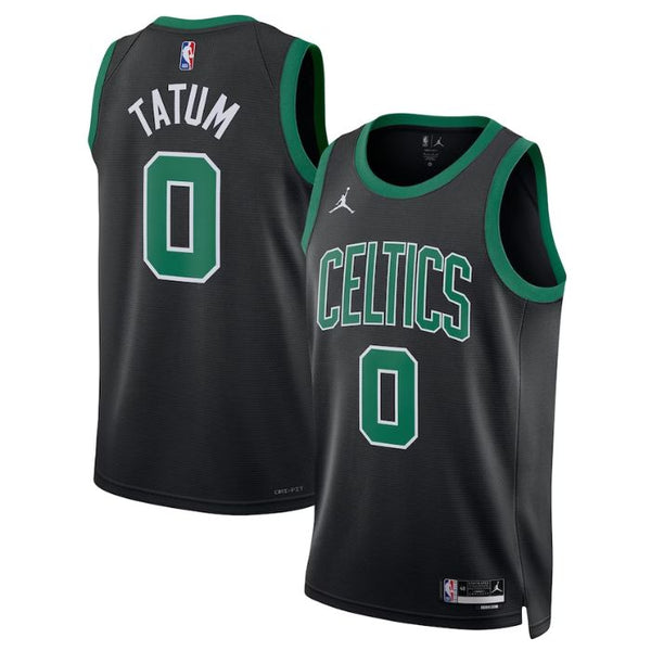 Jayson Tatum Boston Celtics 2022/23 Statement Edition Swingman Jersey - Black - Champions Jerseys