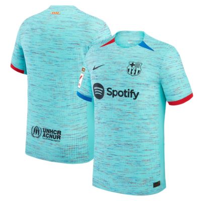 Barcelona 2023/24 Third Custom Jersey - Aqua