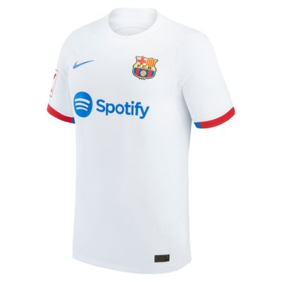 Barcelona 2023/24 Away Custom Jersey - White / ANY Name