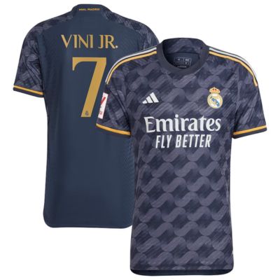 Vinicius Junior Real Madrid 2023/24 Away Player Jersey - Navy