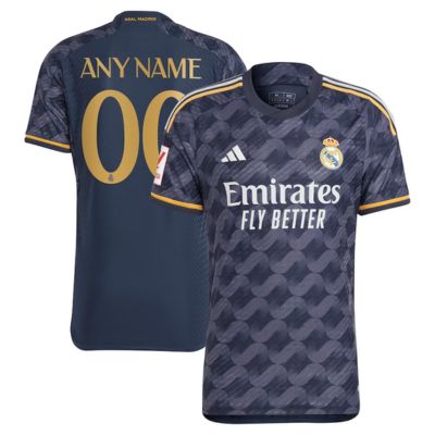 Real Madrid 2023/24 Away Custom Jersey - Navy / Any Player