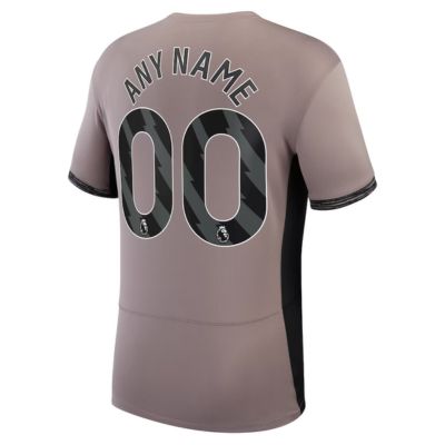 Tottenham Hotspur 2023/24 Third Stadium Custom Jersey – Tan / Any Nme
