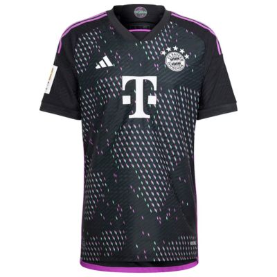 Jamal Musiala Bayern Munich 2023/24 Away Player Jersey - Black