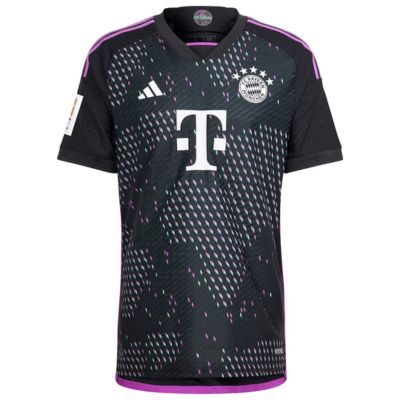 Bayern Munich 2023/24 Away Custom Jersey - Black / Any Name