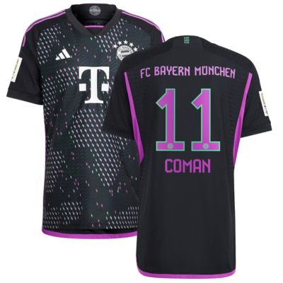 Kingsley Coman Bayern Munich 2023/24 Away Player Jersey - Black