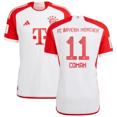 Kingsley Coman Bayern Munich 2023/24 Home Jersey - White