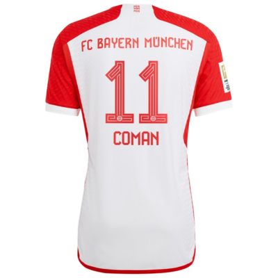 Kingsley Coman Bayern Munich 2023/24 Home Jersey - White