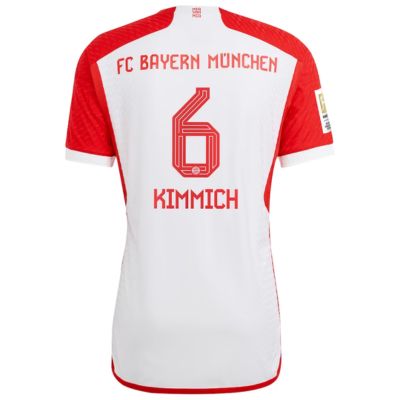 Joshua Kimmich Bayern Munich 2023/24 Home Jersey - White