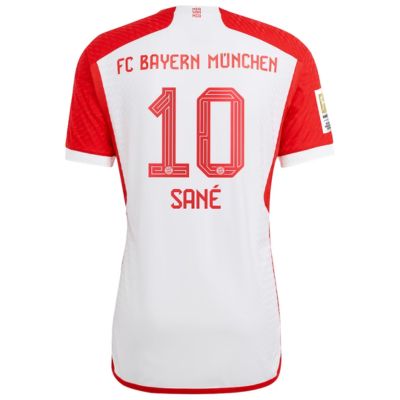 Leroy Sané Bayern Munich 2023/24 Home Jersey - White