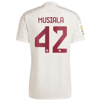 Jamal Musiala Bayern Munich 2023/24 Third  Jersey - White