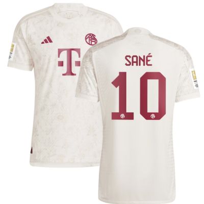 Leroy Sané Bayern Munich 2023/24 Third Jersey - White