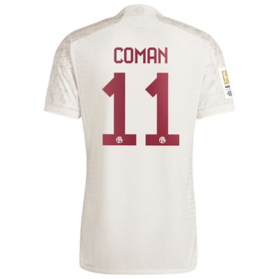 Kingsley Coman Bayern Munich  2023/24 Third Jersey - White