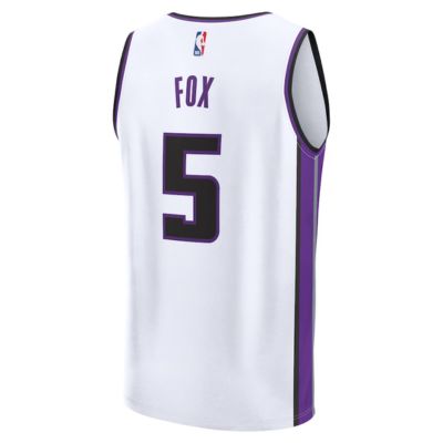 De'Aaron Fox Sacramento Kings 2023/24 Jersey - Statement Edition - White