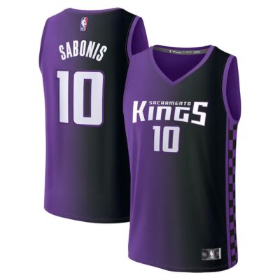 Domantas Sabonis Sacramento Kings 2023/24 Jersey - Statement Edition - Purple