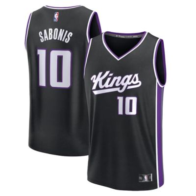 Domantas Sabonis Sacramento Kings  2023/24Jersey - Icon Edition - Black