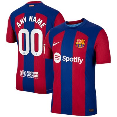 Barcelona 2023/24 Home Jersey Match - Royal / Any Name